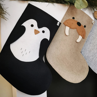 Felt Christmas Stocking – Personalized Holiday Decor | Penguin