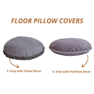 Cover Replacement for MINICAMP Floor Pillows | COVER ONLY