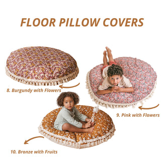 Cover Replacement for MINICAMP Floor Pillows | COVER ONLY