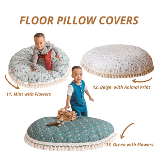 Cover Replacement for MINICAMP Floor Pillows | COVER ONLY