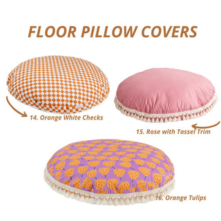 Cover Replacement for MINICAMP Floor Pillows | COVER ONLY