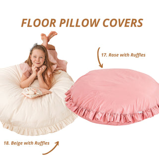 Cover Replacement for MINICAMP Floor Pillows | COVER ONLY