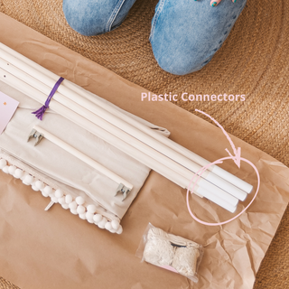 Replacement of Plastic Connectors for Main Teepee Poles