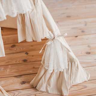 Boho Style Teepee Tent for Kids with Curtains