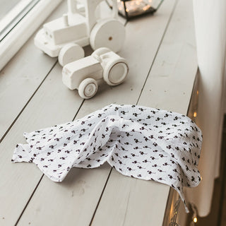 Flamingos Baby Swaddles and Burp Cloths from Double Gauze
