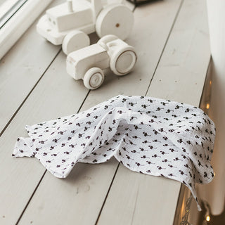 Flamingos Baby Swaddles and Burp Cloths from Double Gauze