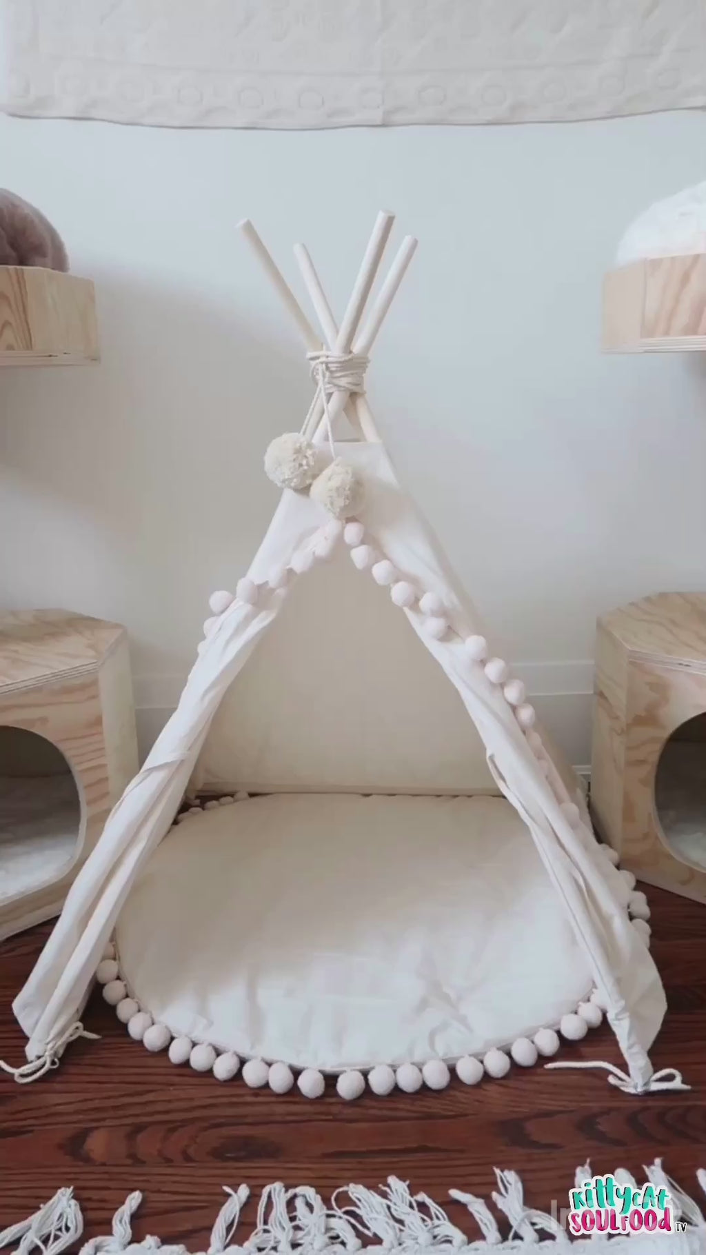 MINICAMP Dog Teepee & Large Cat Tent assembling